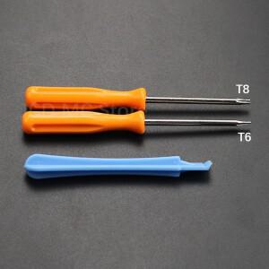 xbox호환 One X S 슬림/엘리트 게임 패드 컨트롤러 용 1 세트 도구 키트 Torx T8H T6 스크루 드라이버 나사