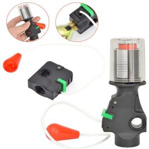 수상 스포츠용 팽창기 장치 구명 조끼 자동/수동 풍선 PFD 재장전 키트 서핑 액세서리