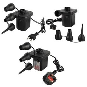 전기 공기 펌프 풍선 에어 매트리스 침대 소파 수영 반지 용 퀵 필 휴대용 팽창기/팽창기