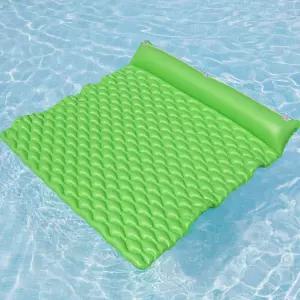 워터해먹 물에뜨는매트 썬배드 수상 튜브 부유식 풀장용 물놀이 수영장 라운저 체어