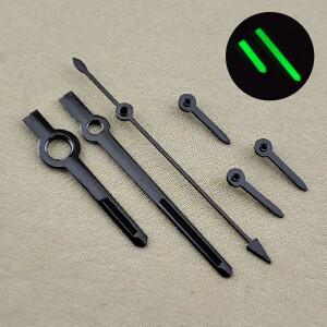 VK63 무브먼트용 손목시계 액세서리  6 개의 녹색 야광 손