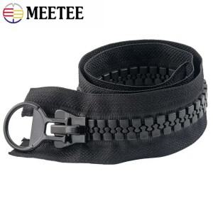 20  Meetee 60/75/80/100/150/200cm 초대형 수지 지퍼 다운 코트 자켓 오픈 엔드 교체 가능 수리 액세서리