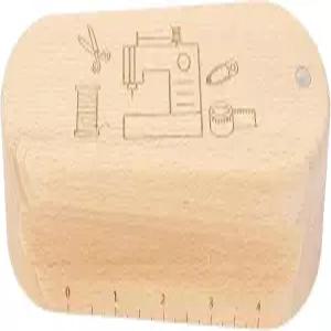 재봉 재단사 다림질 및 퀼팅을 위한 7인치 하드우드 매끄럽고 샌딩 처리하여 원단을 평평하게 포인트