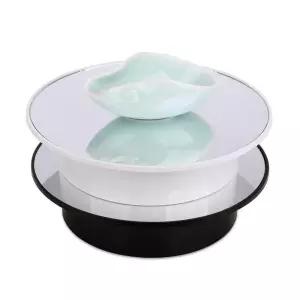 회전판 자동 보석 생수 전시 연결 통 돌림판 눈꽃 빙수기 바닥 직경 풍냉 물통