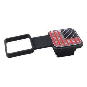 고무 사각 트레일러 히치 커버 후크 방진 플러그 자동차 후방 맥세이프호환용 범용 견인 액세서리