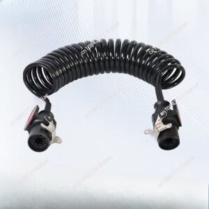 ABS 대형 링 7 핀 스프링 와이어 조립 트레일러 트럭 및 특정 EBS 브레이크 시스템 연결