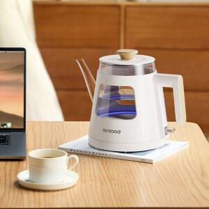 가정용 유리 내담 누름식 보온물병 24시간 보온 일반컵 뚜껑 1000ML 훈이색 보온주전자 지속