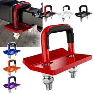 범용 U-볼트 안티-래틀 스테빌라이저 락 헤비 듀티 히치 타이트너 클램프 트레일러 트럭 자전거 랙용 토잉