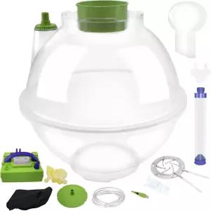 풍선 스터핑 머신 키트 꽃 튜브 세트 익스팬더 전동 에어 펌프 보보 5개 라텍스 포함 충전 도구 포장 기계