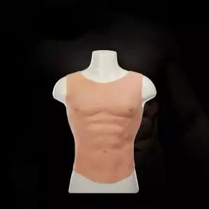 실리콘 근육슈트 복근옷 코스튬 몸짱 변장용품 코스프레 머슬수트 의류형 반팔