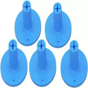 QHALEN 골프 고무 티 홀더 드라이빙 레인지 연습 도구 팩 5종 세트