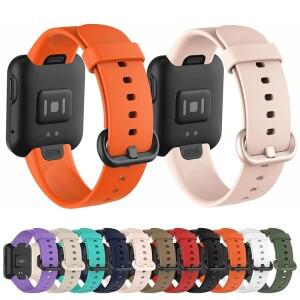Redmi Watch 2 Lite 용 교체 시계 밴드 샤오미호환 Poco 보호 필름 액세서리 스마트 실리콘 스포츠 스트랩