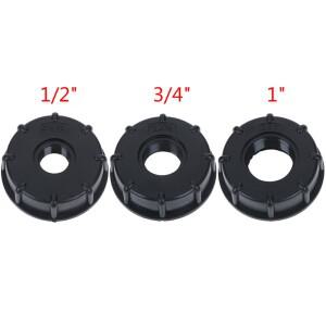 스레드 IBC 탱크 어댑터 탭 물 커넥터 교체 밸브, 12 34 1