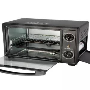 휴대용 오븐레인지 미니 캠핑 블랙 쿠커 온도조절 그릴 버너