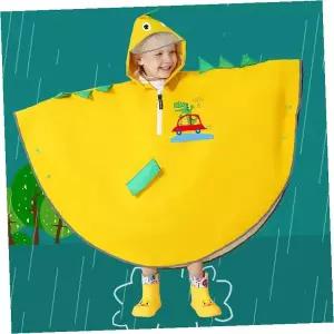 여름 장마 어린이 판초 비옷 공룡 캐릭터 디자인 유치원 초등학생 야외활동 소풍