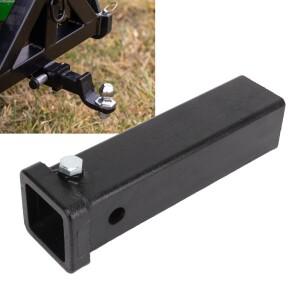 2인치 트레일러 히치 리시버 튜빙 10인치 길이 견인봉 마운트 RV 부품 트럭 캠퍼 액세서리