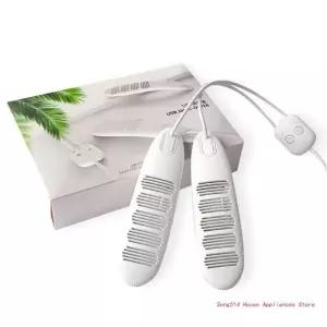 신발 건조기 운동화 살균기 소독기 슈드레서 휴대용 탈취제 타이머 포함 빠른 건조 겨울용 따뜻한 부츠 양