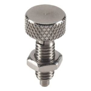 A11I 수동 당길 수 있는 스프링 플런저  너클 핸들  스테인리스 스틸 잠금 장치  롤링 툴박스용 M6 타입 릴