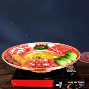 온트렌디 전립투 훠궈 냄비 스텐 전골 샤브샤브