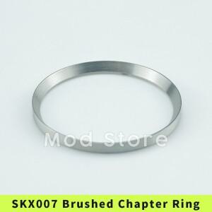 신상품 SKX007/SKX009/SRPD 챕터 링  브러시드 마감  스테인레스 스틸  표시되지 않은 실버