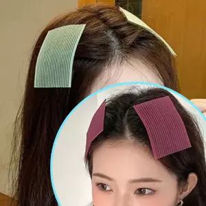 헤어고정 시트 잔머리 찍찍이 자국안남는 사각 앞 옆 정리하는 벨크로 패치 소품 도구 휴대용 얇은 편리한