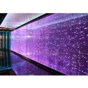 유리제 문 상점가 지도된 가동 가능 투명한 수정같은 영화 전시 광고 스크린은 지도했습니다