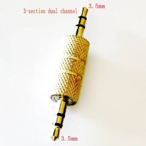 3.5mm 남성-남성 스테레오 오디오 어댑터 잭 헤드폰 커플러 전문 블루투스 차량용 AUX 커넥터