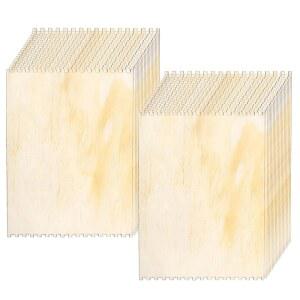 토스네일 40팩 6.5 x 8.66인치 초보자 나무 직기, 노치 직조 베틀, 다닝 비딩 보드, 공예 프로젝트용 바구니 도구 키트, 뜨개질, 바느질, 크로셰