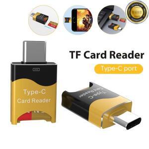 미니 타입-C 카드 리더 스토리지 메모리 TFSD 마이크로 OTG USB C 어댑터 (아이폰 17 삼성 태블릿 노트북용