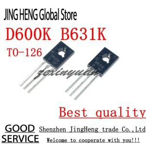 5PCS 2SB631K 2SD600K TO-126 오디오 전력 증폭기 삼극관