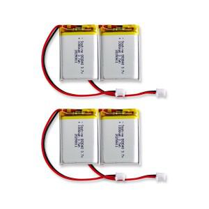 Soshine 803040 리튬 이온 폴리머 배터리 3.7V 1000mAh 리포 원격 제어 아이팟 블루투스 스피커 GPS용