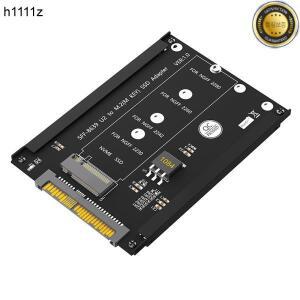 프레임 브래킷 포함 M.2 NVME M 키 SFF-8639 어댑터 카드 라이저 M2-U2 컨버터 2230 2242 SSD 지원