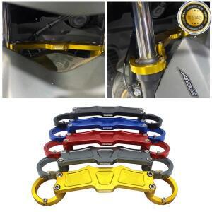 SEMSPEED 오토바이 프론트 포크 충격 흡수 댐퍼 브레이스 서스펜션 스티어링 브래킷 야마하 NMAX 125 V2 20