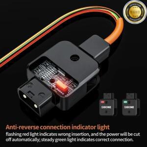 ZGCINE MD-P4 D-Tap to 4 원포인트 포 스플리터 어댑터 V-마운트 배터리용 소니 NPF NP-FZ100 캐논 LP-E6 B