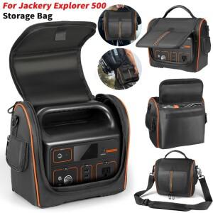 Jackery Explorer 500 용 운반 케이스 가방 휴대용 발전소 방수 야외 크로스 바디 백 Anti-fall Handheld B