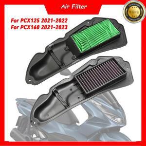 오토바이 엔진 공기 필터 클리너 흡입 요소 혼다 PCX160 2021-2023