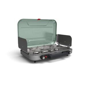 Coleman 콜먼 캐스케이드 328 3 버너 캠핑 스토브, 28,000 BTU의 휴대용 쿡탑