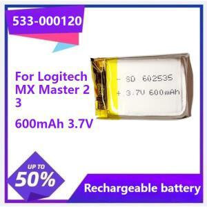 533-000120 로지텍 MX 마스터 2 3 2s 애니웨어 2S 에르고 M-RO052 910-004374 600mAh 3.7V 교체용 배터리