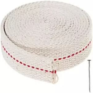 등유 버너 조명 및 파라핀 오일 윅을 위한 12피트 램프 2롤 3/4인치 면 랜턴 6피트