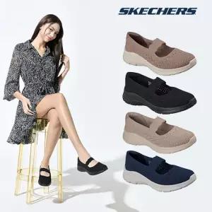 스케쳐스 26SS 최신상 여성용 베드포드 메리제인 슬립온