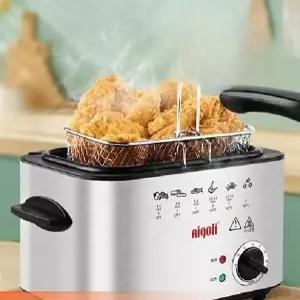 전기 튀김통 치킨 튀김기 돈까스 분리솥 새우 닭튀김