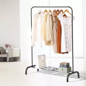행거 리브리움 1단행거 이동식옷걸이 봉 옷가게 거치대 옷방 코너 철제
