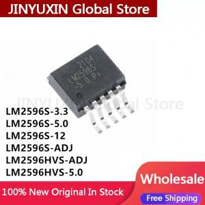 LM2596S-ADJ LM2596S-5.0 LM2596S-12 TO-263 IC 100%  10개