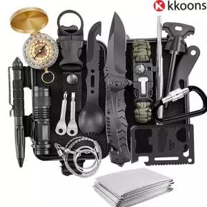 생존키트 재난대비 캠핑용품 비상용품 다기능 생존키트 재난대비 재난키트 캠핑물품