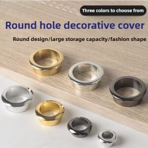 케이블 그로밋 와이어 구멍 커버 컴퓨터 책상 캐비닛 환기 장식 링 콘센트 포트 가구 하드웨어 데스크 액세