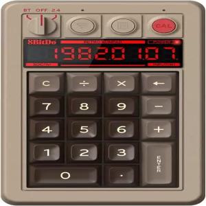 8Bitdo 18 키 레트로 기계식 Numpad PC 및 표준 계산기 모드 지원 핫스왑 가능 바로가기 버튼
