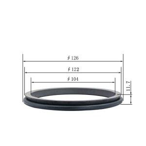 얀마 VIO17 굴삭기의 워킹 모터 기어박스의 연삭 미러 오일 씰/ 씰에 적용 가능