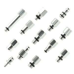 자전거 브레이크 오일 교체 및 블리딩 조인트 도구 세트 범용 알루미늄 합금 어댑터 나사 M4 M5 M6 M7