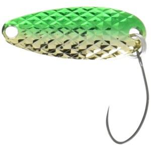 무카이 Mukai 루어 계류 은어 3g 양면 다이아 컷 6 그린 골 스푼