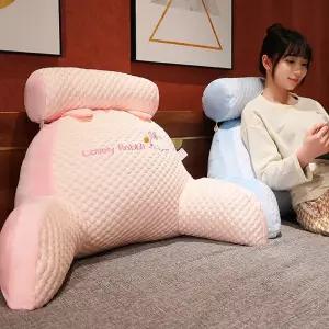 등받이쿠션 쿨원단 대형 삼각쿠션 침대쿠션 허리 등쿠션 요추받침 등받이